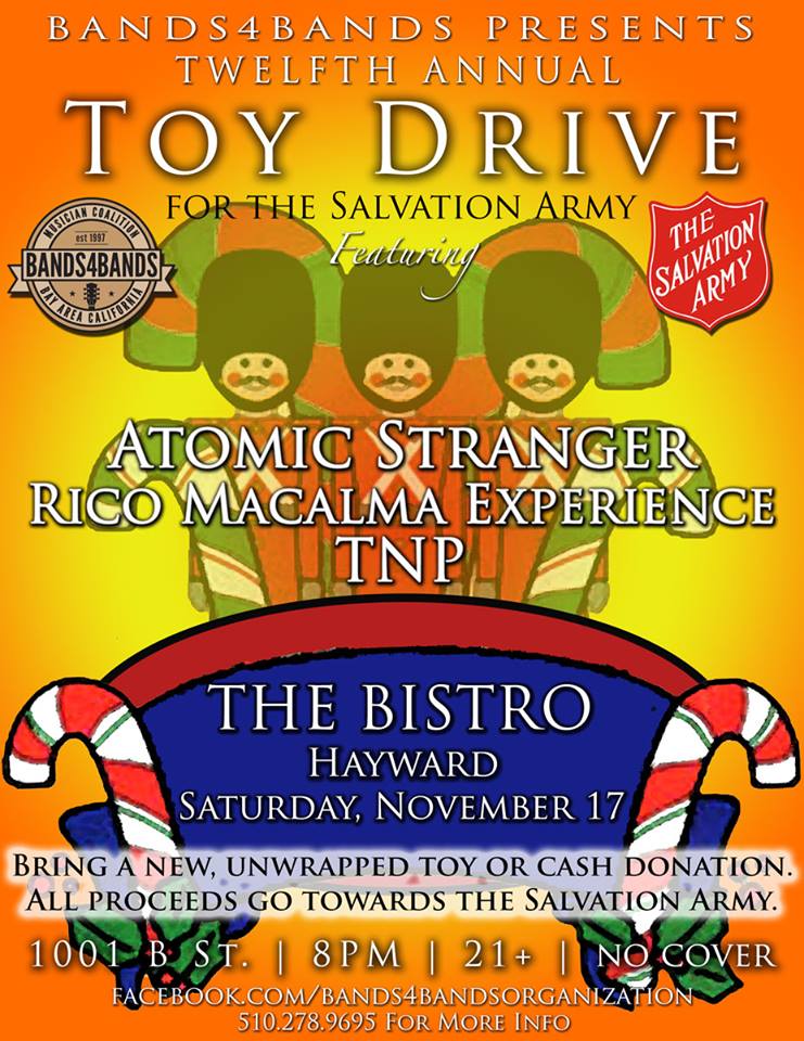 B4B Toy Drive @ The Bistro 11-17-2018